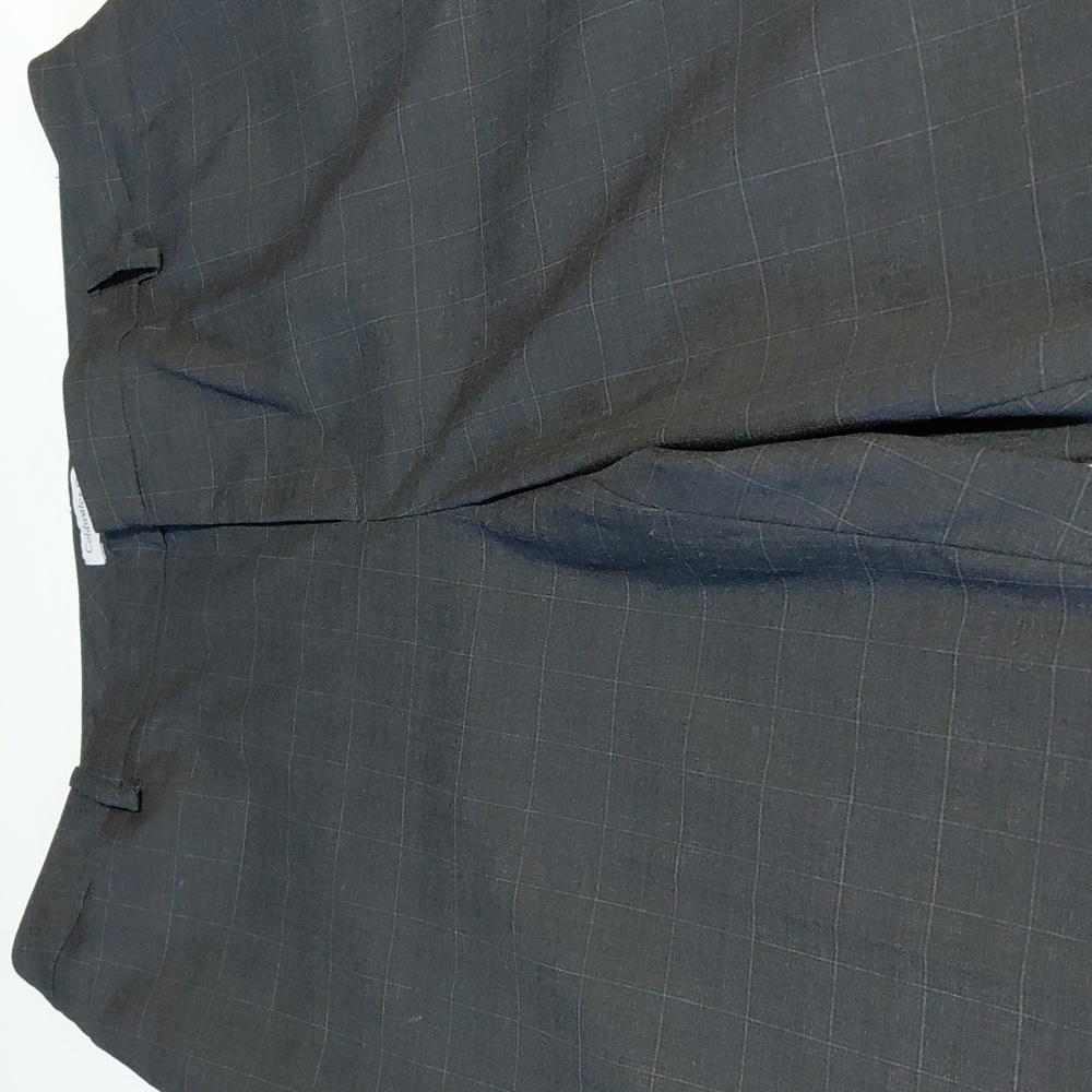 COLDWATER CREEK Women's Natural Fit Dark Gray Pants Size 14